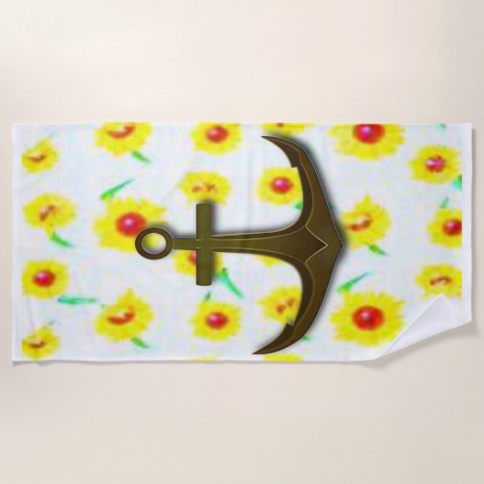 Ancre de serviettes de plage (Devant)