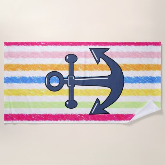 Ancre de serviettes de plage (Devant)