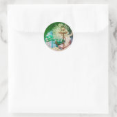 Ancre De Sirène Et École De Stickers De Poisson (Sac)