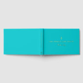 Ancre d'or Turquoise Journal des visiteurs nautiqu (Complet)