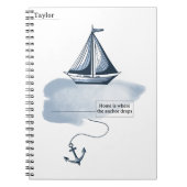 Ancre et Carnet de plage (Devant)