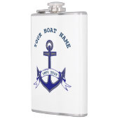 Ancre Flacon marine nautique personnalisé (Gauche)