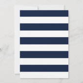 Ancre florale | Carte Vows Mariage d'automne de la (Dos)