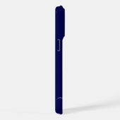 Ancre Gold faux scintille bleu marine Nom du monog (Côté droit)