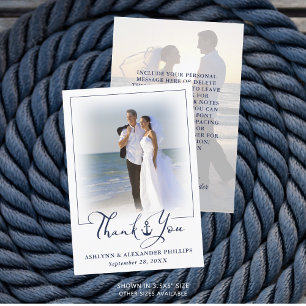 Ancre nautique 2 Mariage photo Merci de script
