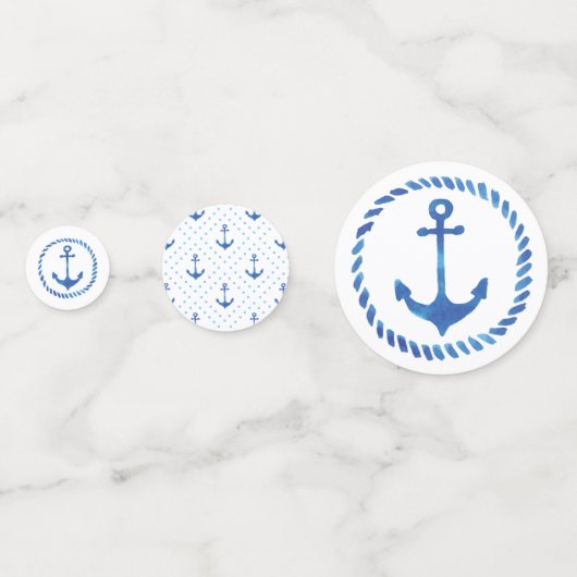 Ancre nautique Confetti (Devant)