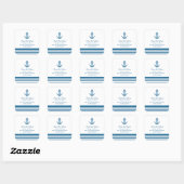 Ancre nautique Enregistrer les stickers Date (Feuille)