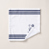 Ancre nautique LE JOUR (Gant de toilette)