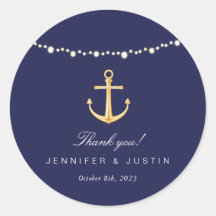 Ancre nautique Mariage Favoriser les Stickers Merc