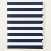 Ancre nautique Marine Nom du bateau bleu 2024 (Dos)