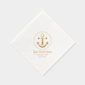 Ancre nautique personnalisée (Droite)