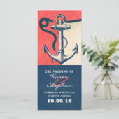 ancre nautique programmes de mariage plage (Debout devant)