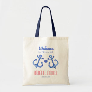 Ancre nautique Sac de bienvenue de mariage de de