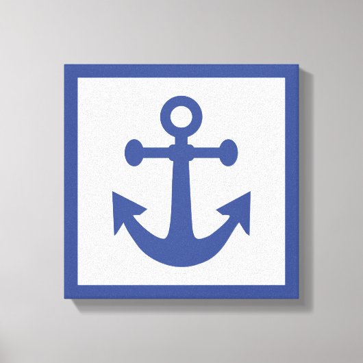 Ancre nautique toile enroulée (Recto)