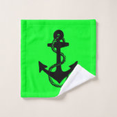 Ancre nautique vive + ROPE | (Gant de toilette)