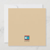 Ancre & Porthole En Mer Invitations Anniversaires (Dos)