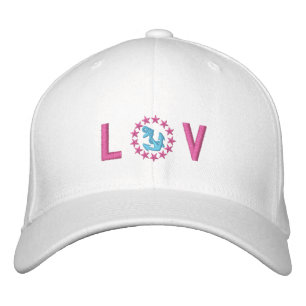 Ancre rose STAR Monogram Casquette brodé personnel
