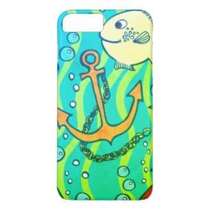 Ancre sous la mer iphone 8 coque