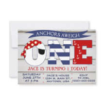 Ancres Aweigh 1er invitation anniversaire