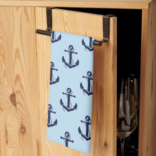 Ancres de serviettes de cuisine (Pliage en tiers)