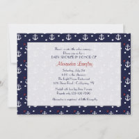 Ancres Invitation nautique