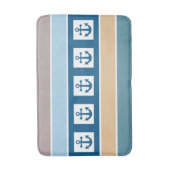 Ancres nautiques et tapis de bain (Devant (Vertical))