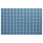 Ancres nautiques Tissu bleu (Yard)