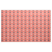Ancres nautiques Tissu de corail (Yard)