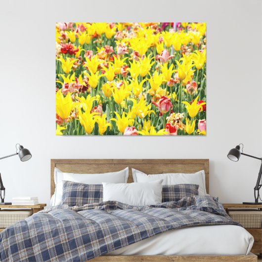 And Life Goes On Canvas Afdruk (Insitu (Slaapkamer))