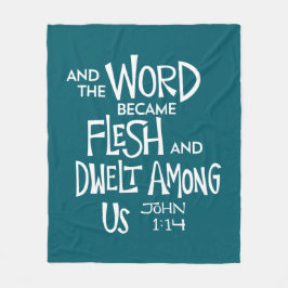 And the Word became Flesh 2 Fleece Deken