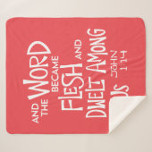 And the Word became Flesh Sherpa Deken (Voorkant (horizontaal))