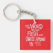 And the Word became Flesh Sleutelhanger (Voorkant)