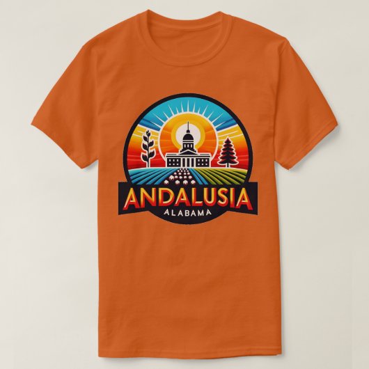 Andalousie Alabama TShirt (Design devant)