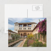 Andalousie - Generalife de l'Alhambra carte postal (Devant / Derrière)