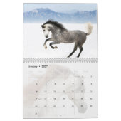 Andalousie par Carol J Walker Horse Calendrier (Jan 2027)