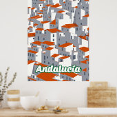 Andalucia 3 poster (Keuken)