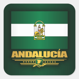Andalucia Vierkante Sticker