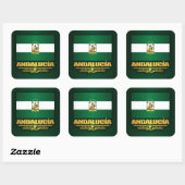 Andalucia Vierkante Sticker (Vel)