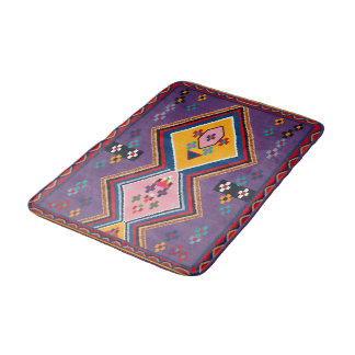 Andalusian Heritage Geometric Fine Art Badmat
