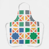 Andalusian Tiles 4 Schort (Voorkant)