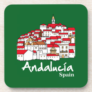 Andalusië 2 bier onderzetter