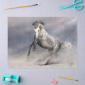 Andalusië Gray Horse apple Tissuepapier (Craft)