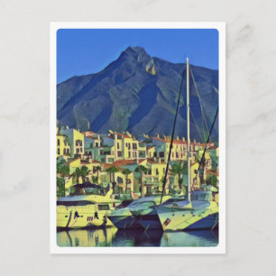 Andalusië - MARBELLA - panorama Briefkaart