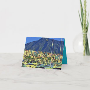 Andalusië - MARBELLA - panorama Kaart