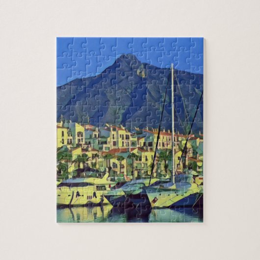 Andalusië - MARBELLA - panorama Legpuzzel (Verticaal)