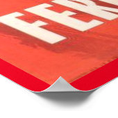 Andalusië, sevilla poster (Hoek)