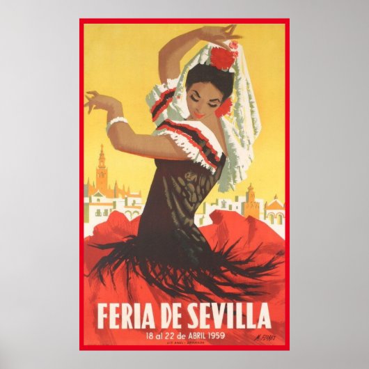 Andalusië, sevilla poster (Voorkant)