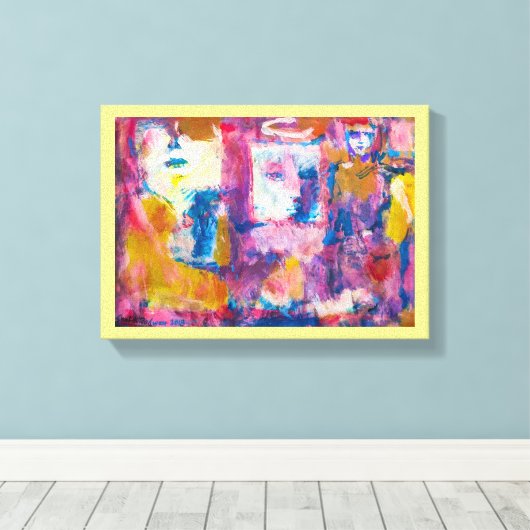 Andalusiër Canvas Afdruk (Insitu (Houten vloer))