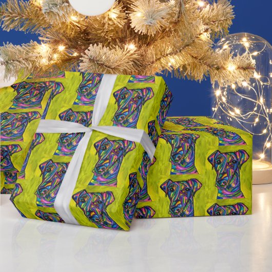 Andalusisch Terriër inpakpapier (Feestdagen)