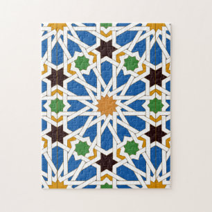 Andalusische Tegels 10 (Reales Alcázares, Sevilla) Legpuzzel